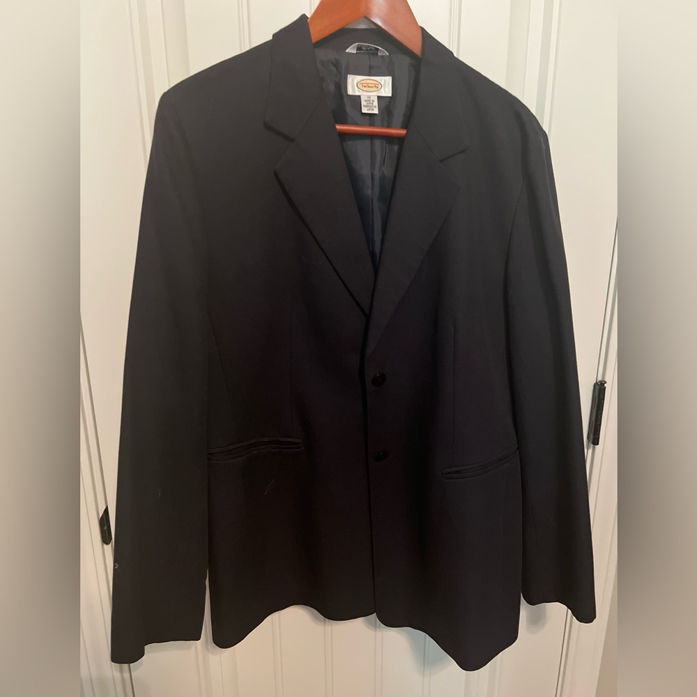 Talbots Women's Classic Dark Navy Suit Jacket